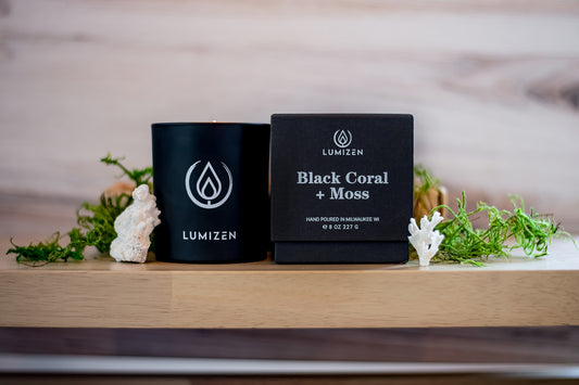 Black Coral & Moss Candle